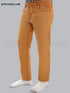 Camel Color In Stretch Jeans Pant